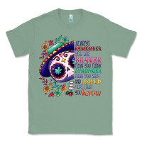 Sage You are braver than you think sugar skull Classic Tee - NancyCooperArtShop