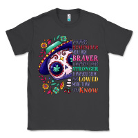 Smoke You are braver than you think sugar skull Classic Tee - NancyCooperArtShop