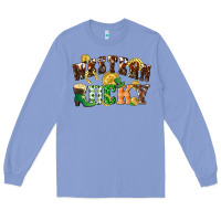Colony Blue Western lucky St. Patrick's Day Long Sleeve Tee - CowGirlArtShop