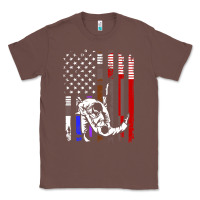 Chestnut b.ra.zi.li.an j.i.u jit.su stars & stripes rank b.j flag shirt Classic Tee - minhPixels