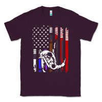 Plum b.ra.zi.li.an j.i.u jit.su stars & stripes rank b.j flag shirt Classic Tee - minhPixels