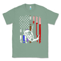 Sage b.ra.zi.li.an j.i.u jit.su stars & stripes rank b.j flag shirt Classic Tee - minhPixels