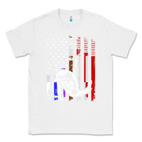 White b.ra.zi.li.an j.i.u jit.su stars & stripes rank b.j flag shirt Classic Tee - minhPixels