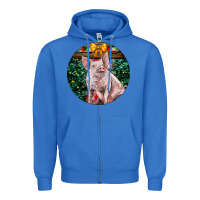 True Royal christmas pig Zipper Hoodie - LillyAllenDesigns