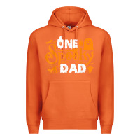 Carrot one spooky dad funny cat boo dad halloween costume design t shirt Premium Hoodie - minhPixels