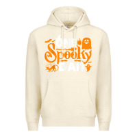 Sandshell one spooky dad funny cat boo dad halloween costume design t shirt Premium Hoodie - minhPixels