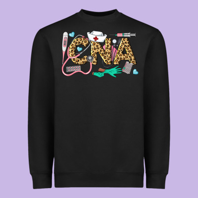 Western Certified Nursing Assistant Heavyweight Sweatshirt Designed By Lillyallendesigns