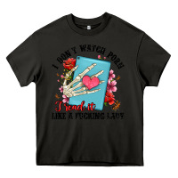 Asphalt i don t watch porn i read it like a fucking lady Heavy Core Tee - Artiststas