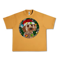 Peanut Butter Cockapoo Christmas Urban Heavy Tee - RanaPortraitStore
