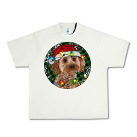 Pistachio Cockapoo Christmas Urban Heavy Tee - RanaPortraitStore