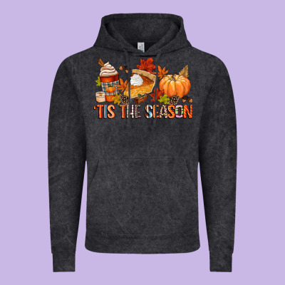 Tis The Season Vintage Hoodie Designed By Cowgirlartshop