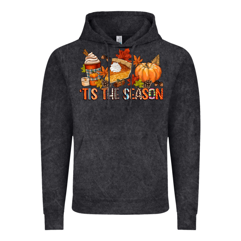 Tis The Season Vintage Hoodie by CowGirlArtShop | Teevron