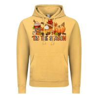 Vintage Mustard tis the season Vintage Hoodie - CowGirlArtShop