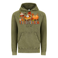 Vintage Olive tis the season Vintage Hoodie - CowGirlArtShop