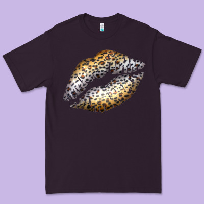 Cheetah Lips Premium Tee Designed By Bettercallsaul