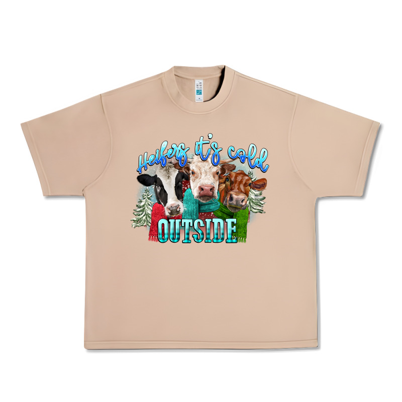 Heifers Its Cold Outside Urban Heavy Tee by CowGirlArtShop | Teevron