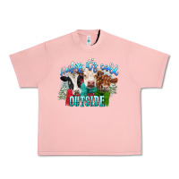Salmon heifers its cold outside Urban Heavy Tee - CowGirlArtShop