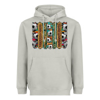 Moon Dust soccer camouflage serape cowhide turquoise leopard glitter  brushstrok Heavyweight Hoodie - Artiststas