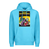 Ocean Blue Tales From The Cryptkeeper-Figzk Premium Hoodie - minhPixels