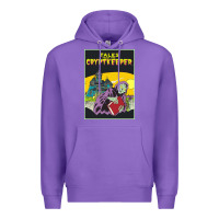 Purple Tales From The Cryptkeeper-Figzk Premium Hoodie - minhPixels