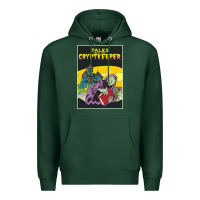 Sports Green Tales From The Cryptkeeper-Figzk Premium Hoodie - minhPixels