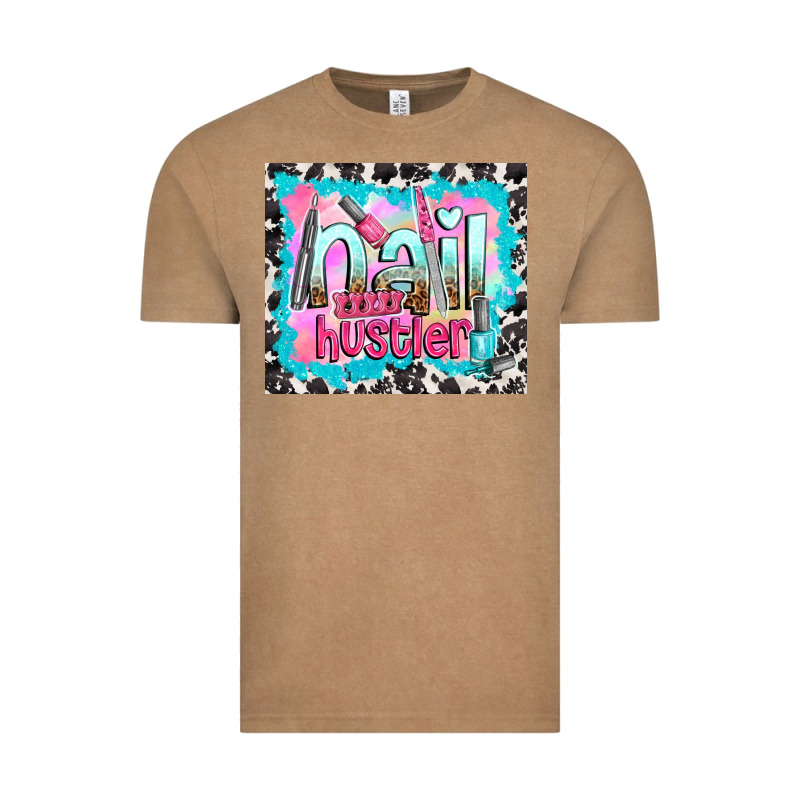 Nail Hustler Vintage Tee by TumblerDesignByShophia | Teevron