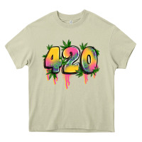 Mossy 420 cannabis Heavy Core Tee - Artiststas