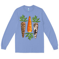 Colony Blue Easter carrot Easter Day Long Sleeve Tee - CowGirlArtShop