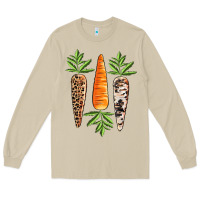 Mushroom Easter carrot Easter Day Long Sleeve Tee - CowGirlArtShop