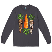 Smoke Easter carrot Easter Day Long Sleeve Tee - CowGirlArtShop