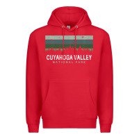 Red Cuyahoga Valley National Park Ohio Gifts Oh Premium Hoodie - minhPixels