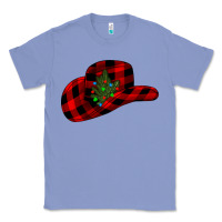 Colony Blue cowboy christmas Classic Tee - CowhideDigitalArt