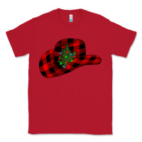 Red cowboy christmas Classic Tee - CowhideDigitalArt