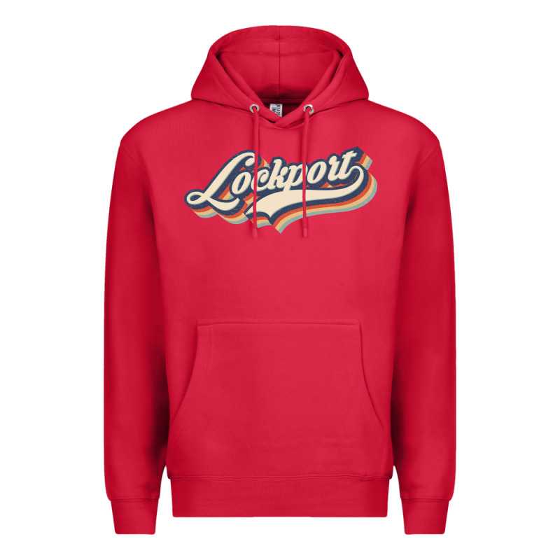 I Love Lockport City Usa Retro Vintage Premium Hoodie by minhPixels | Teevron
