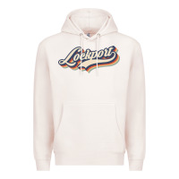 Pale Pink I Love Lockport City Usa Retro Vintage Premium Hoodie - minhPixels