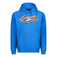 True Royal I Love Lockport City Usa Retro Vintage Premium Hoodie - minhPixels