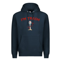 Navy i'm trash forky Premium Hoodie - minhPixels