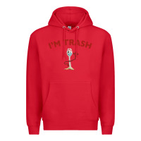 Red i'm trash forky Premium Hoodie - minhPixels