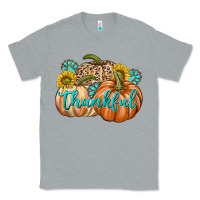 Heather Grey Thankful Classic Tee - texasbilliewilder