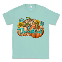 Seafoam Thankful Classic Tee - texasbilliewilder