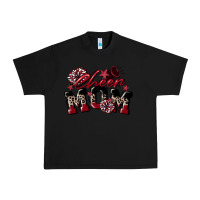 Black cheer mom  maroon Urban Heavy Tee - CowGirlArtShop