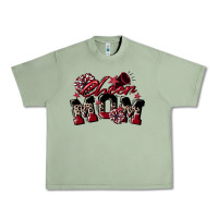 Oil Green cheer mom  maroon Urban Heavy Tee - CowGirlArtShop