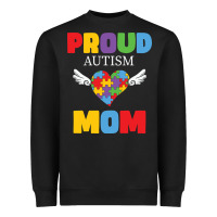 Black lil autism mom Heavyweight Sweatshirt - CowhideDigitalArt