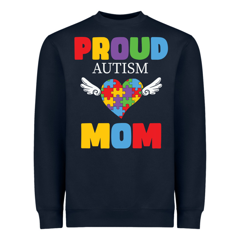 Lil Autism Mom Heavyweight Sweatshirt by CowhideDigitalArt | Teevron