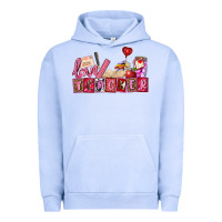 Pigment Grape Ice valentines day teacher Urban Hoodie - AdoDesignShop