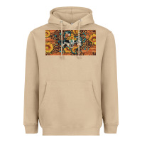 Mushroom texas map bull skull sunflower leopard licence plate Heavyweight Hoodie - Artiststas