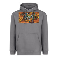 Storm texas map bull skull sunflower leopard licence plate Heavyweight Hoodie - Artiststas