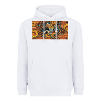 White texas map bull skull sunflower leopard licence plate Heavyweight Hoodie - Artiststas