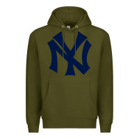 Army Green the new york Premium Hoodie - minhPixels