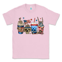 Bubblegum Pink 4th of july skeleton coffee cups Classic Tee - Jasminsmagicworld